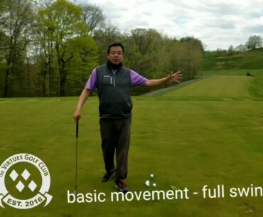 Junior Golf Lesson Week 2 - Fullswing and body movement