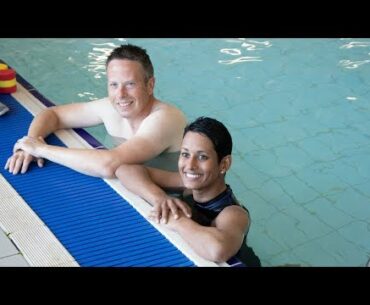 Naga Munchetty's learn to swim story