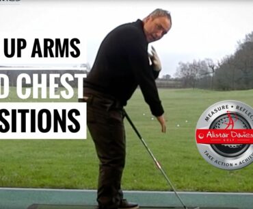 How To Set up In Golf| Arm and Chest Positions