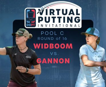 Virtual Putting Invitational | SWEET16 | (2) Missy Gannon vs (3) Ellen Widboom