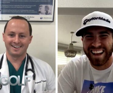 Matthew Wolff thanks UMass Med School grad on COVID-19 frontlines | Driving Relief | Golf Channel