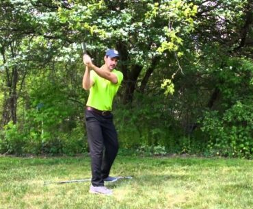 The Golf Swing Simplified With This Home Drill - Swing Natural Like Baseball