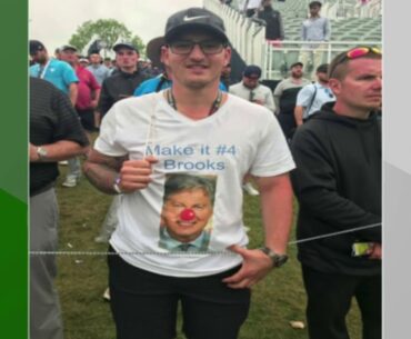 Brooks Koepka vs Brandel Chamblee T-shirt