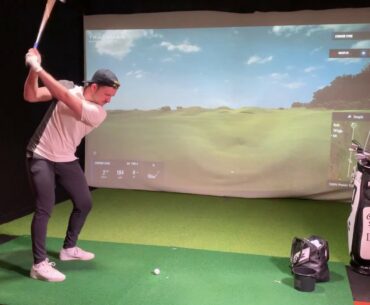 Connor Syme shoots 8 under par at Royal Portrush (Golf Simulator) | BMW Trackman Invitational