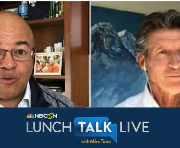 World Athletics' Sebastian Coe wants U.S. to grow Track & Field | Lunch Talk Live | NBC Sports