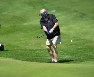 Golfers hit the course as outdoor recreation is partially re-opened in Washington.