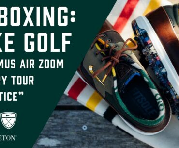 Unboxing the Nike Golf X Seamus Golf Air Zoom Victory Tour "Solstice" + Winter Solstice Shoe Bag