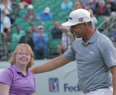 Gary Woodland surprises Amy from Special Olympics Arizona 2019