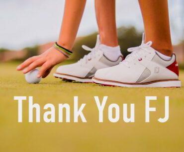 Thank you to Foot Joy for sponsoring me with Golf Shoes.... I CAN'T BELIEVE IT!!!