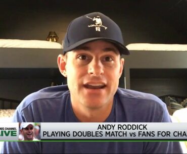Tennis Channel Live: 2020 US Open Possibility, Roddick Returning to Arthur Ashe for All-In Challenge