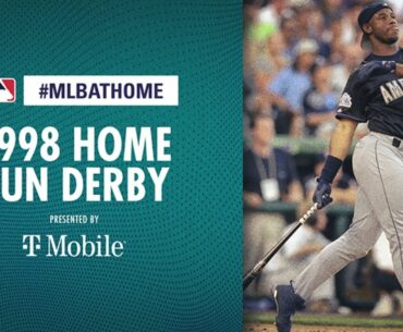 1998 Home Run Derby  (Ken Griffey Jr. goes off!) | #MLBAtHome