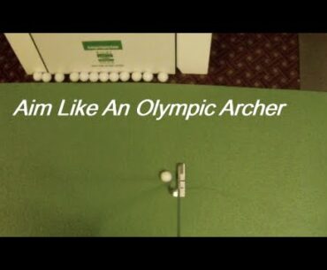 Aim Your Putter Like An Olympia Archer - Putting At The TaylorMade Driving Relief Skins Match