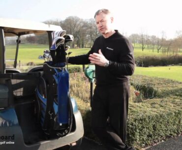 Andrew Wild's etiquettes of golf at Sandford Spring Golf Course in Hampshire