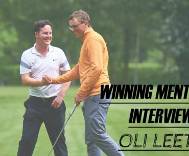 WINNING MENTALITY INTERVIEW AIMPOINT EXPRESS PUTTING COACH OLI LEETT!