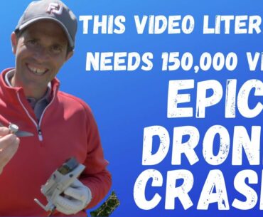 DAN'S GOLF BALL DESTROYS MY DRONE IN EPIC SHOT