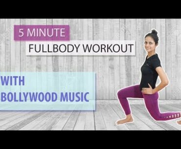 5 MINUTE BOLLYWOOD WORKOUT | Bollywood Fitness | Transform360