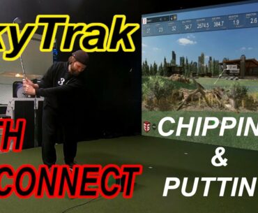 SkyTrak Launch Monitor/Golf simulator  WITH E6 Connect software, Chipping and Putting with 3&1 Golf