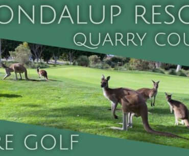 PURE GOLF // joondalup resort golf quarry course // every single shot