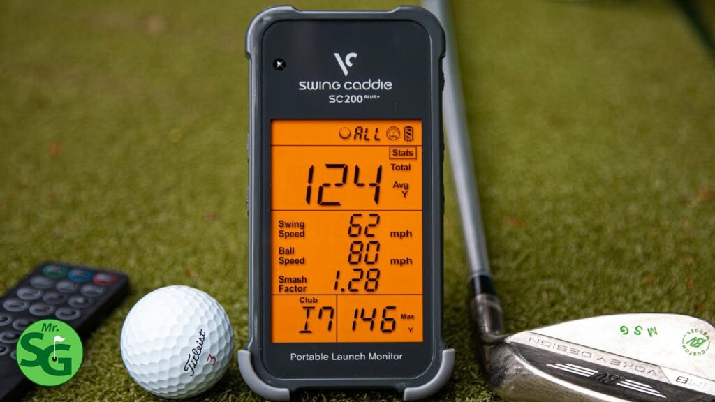 Swing Caddie SC200 Plus Portable Golf Launch Monitor Full Review FOGOLF