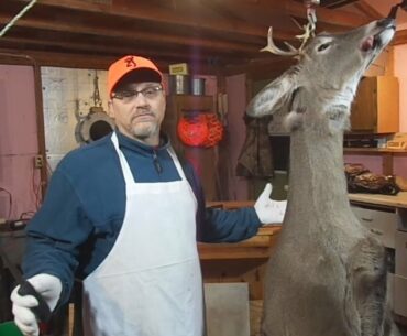 Processing A Deer At Home - Skinning A Deer