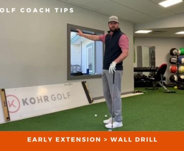 Use This EASY DRILL To Prevent Early Extending