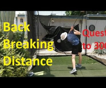 Junior Golfer's Insane Back Breaking Golf Swing - Quest to 300 Episode 4