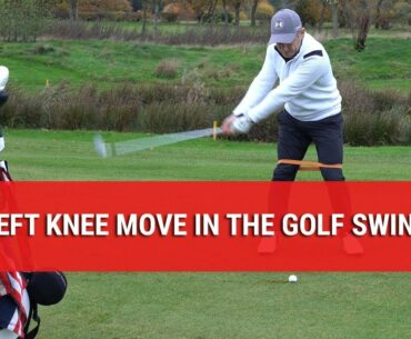 Left Knee Move In The Golf Swing - Golf Swing Tips - DWG