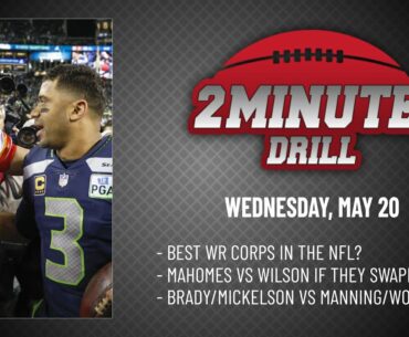 MAHOMES VS WILSON IF THEY SWAPPED TEAMS? 2 Minute Drill: Wednesday, May 20 | PFF