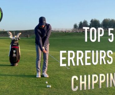 TOP 5 des ERREURS - CHIPPING - COURS DE GOLF LE TOUQUET