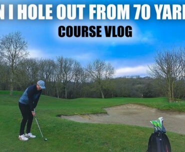 Can I hole this shot from 70 yards? | Course vlog with coach Ash Mason...