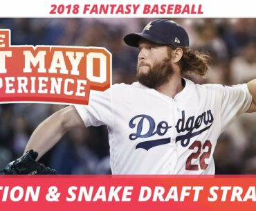 2018 Fantasy Baseball Strategy: Snake Drafts, Auctions, Projections and Roster Construction