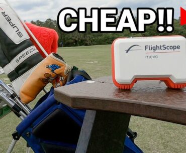 We Found A CHEAP FLIGHTSCOPE MEVO Golf Launch Monitor on MERCARI!! (Does it Work?)