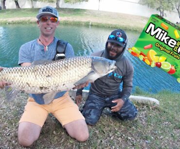 Catching fish on CANDY with Monster Mike!!!