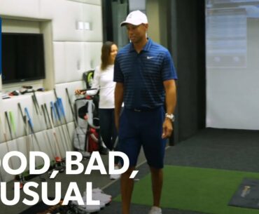 Tiger’s home simulator, Tom Brady’s trash talk and Barkley’s charity challenge