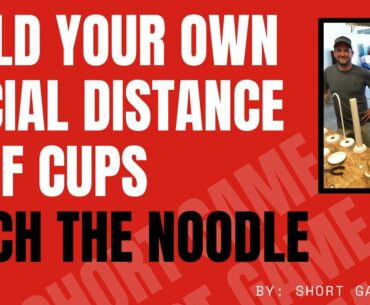 How to build a social distancing golf cup, it is time to ditch the noodle by the Short Game Pros