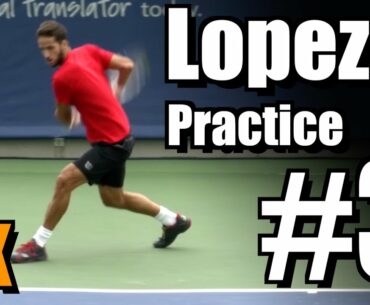 Feliciano Lopez in 4k | Forehand and Backhand #3| Western & Southern Open 2014