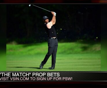 The Match Golf Betting Preview for Tiger, Phil, Manning & Brady - Point Spread Weekly 5/22/20