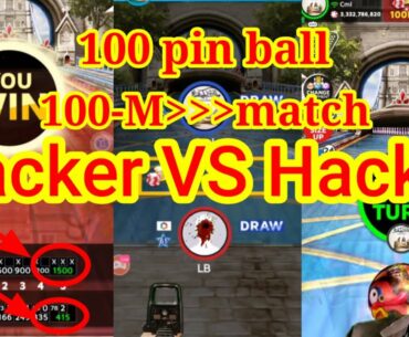 #Comillalocalvlogs  #HackerVSHacker    Bowling king Hacker VS Hacker 100-M coins 100 pin ball 1080p