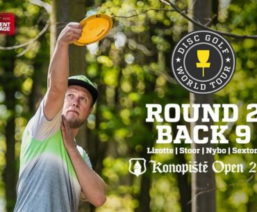 2016 Konopiste Open: Round 2, Back 9 (Lizotte, Stoor, Nybo, Sexton)