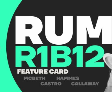 2019 RUM | R1B12 | McBeth, Castro, Hammes, Callaway