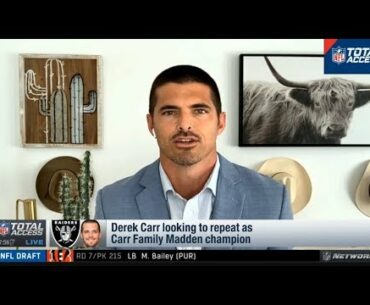 David Carr "reveal" Derek Carr looking to repeat as Carr Family Madden champion | NFL Total Access