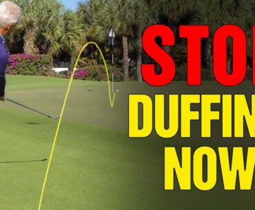 GOLF: How To STOP Duffing Around The Greens [STOP THIS NOW!!]