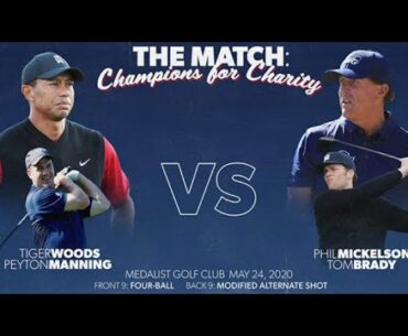 Tiger Woods & Peyton Manning Combine To Win 2020 'The Match' At The Medalist Club