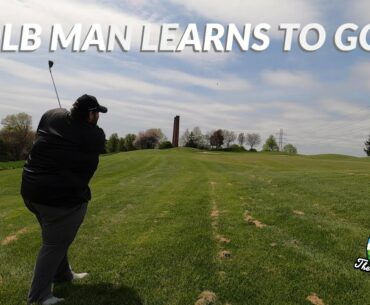 400lb Golfer Learns to golf - Very First Course Vlog - The Bogey Smalls