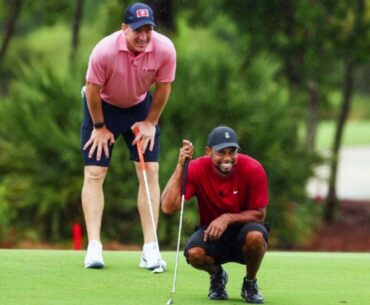 Tiger Woods and Peyton Manning win ‘Champions for Charity’ golf match