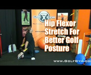 Hip Flexor Stretch For Better Golf Posture