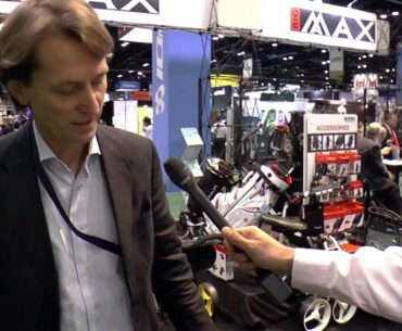 News from BIG MAX Trolleys & Golfbags @ 2016 PGA Merchandise Show