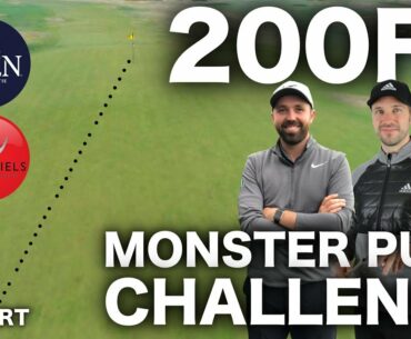 200FT MONSTER GOLF PUTT CHALLENGE - 0.002% CHANCE OF HOLING