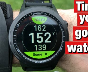 Golfbuddy aim w10 gps watch review - should you buy a gps golf watch?