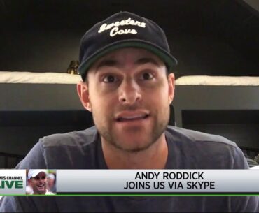 Tennis Channel Live: Roddick Comments on Trending Topics